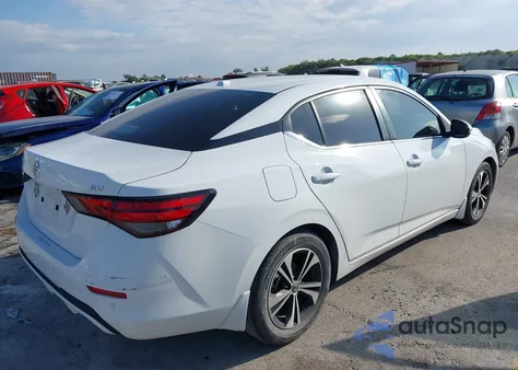 2022 Nissan Sentra Sv Xtronic Cvt z USA, uszkodzony, nr VIN 3N1AB8CV1NY230795